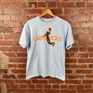 Tennessee Volunteers Shirt Mens Medium Blue NCAA Basketball Lady Vols Sports